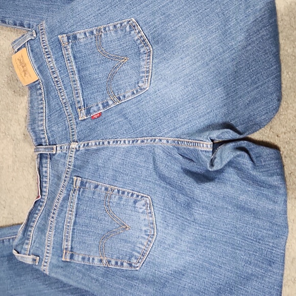 Levis 14 550 relaxed boot Cut vintage - Picture 4 of 9